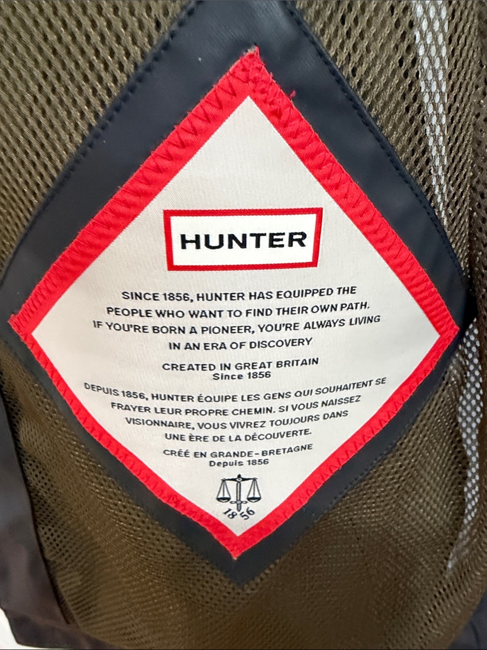 Hunter Black Hooded Trench Coat - Picture 9 of 11